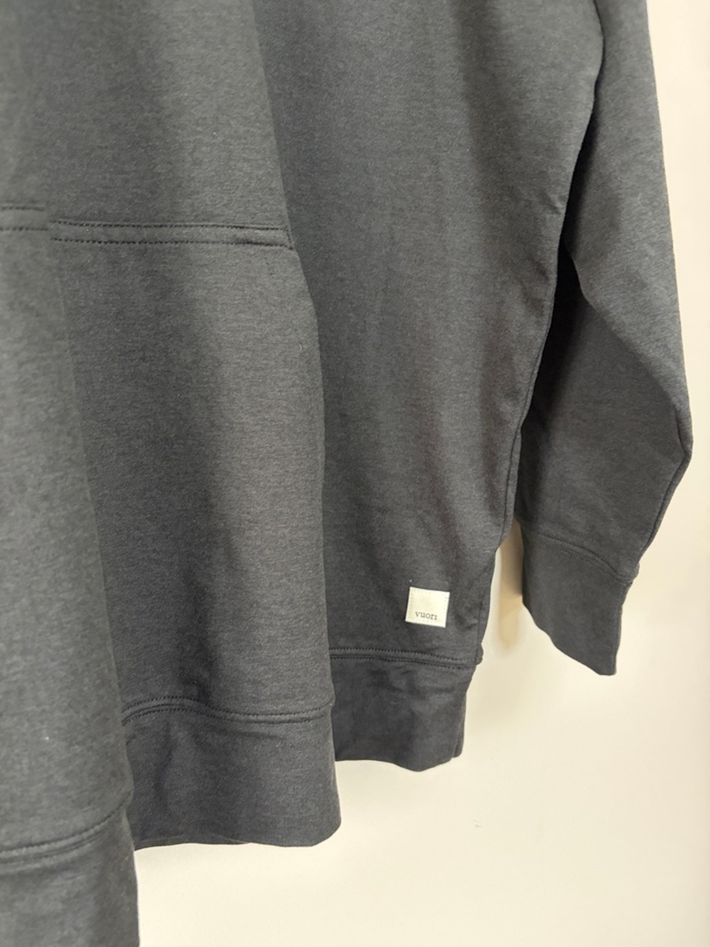 Vuori SET Performance Jogger Pant and Halo Oversized Hoodie Charcoal Heather S - Picture 9 of 16